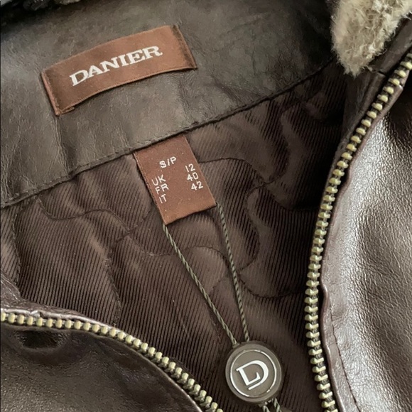 Daniel Leather Jacket with Hood - Picture 2 of 7